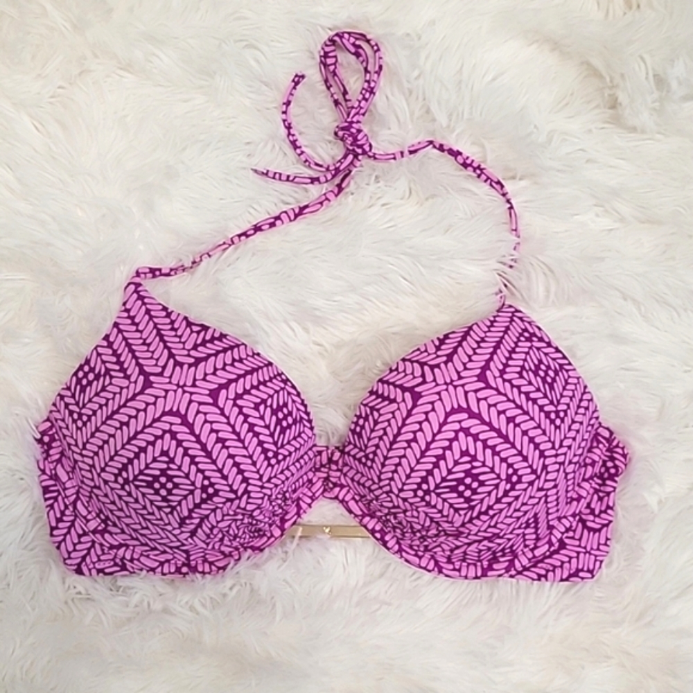 Victoria's secret Bombshell bikini top pushup swim Bra 36B